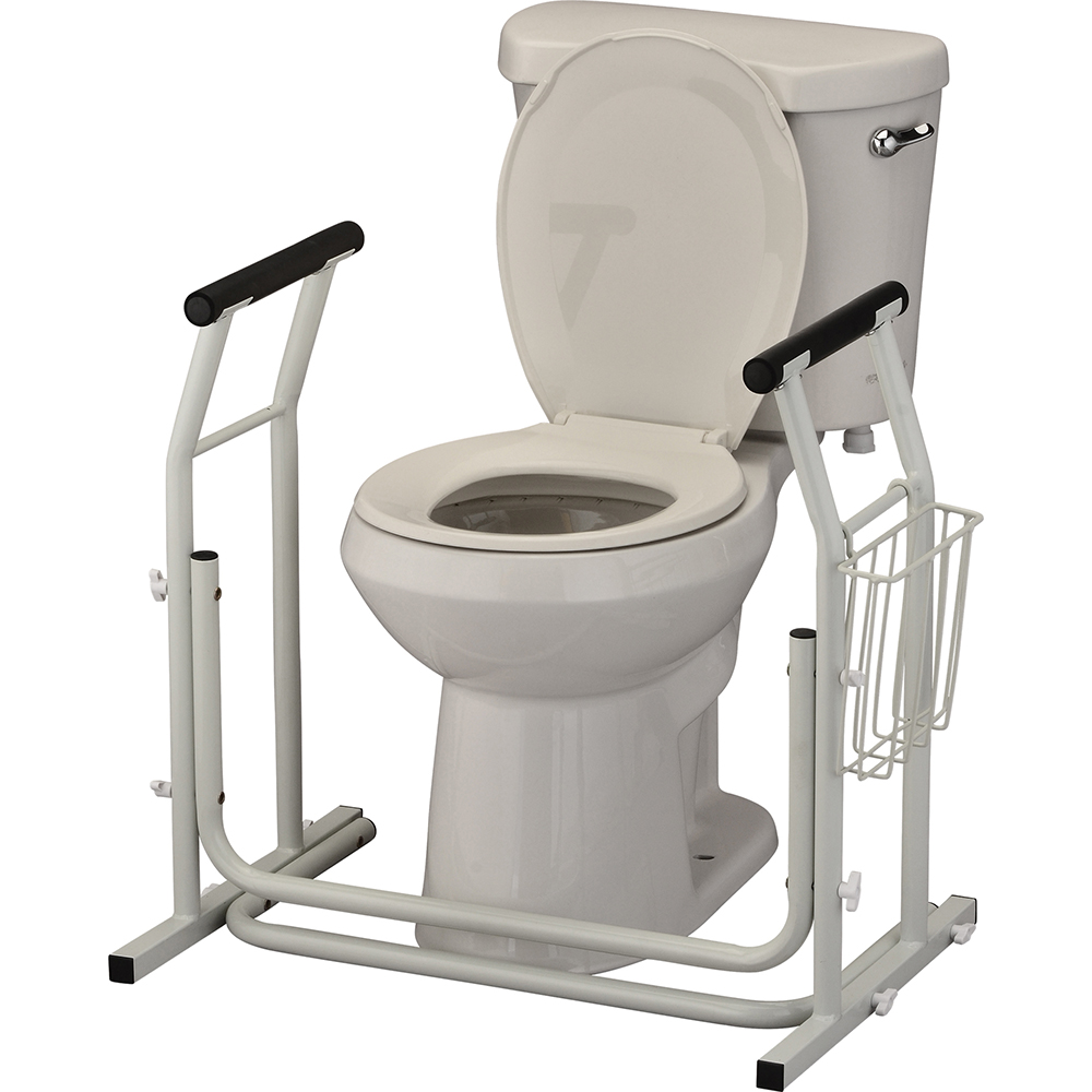 TOILET SAFETY SUPPORT FRAME